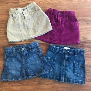 Set of Skirts 2T Old Navy and Baby Gap